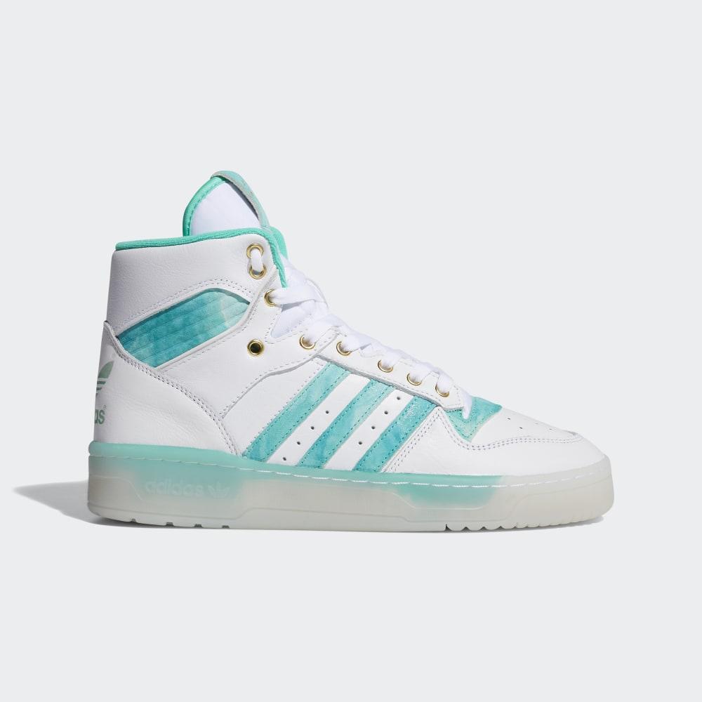 Adidas Rivalry Hrvatska - Muške Originals - Bijele/Zelene/Zlatne (NPJAYG946)